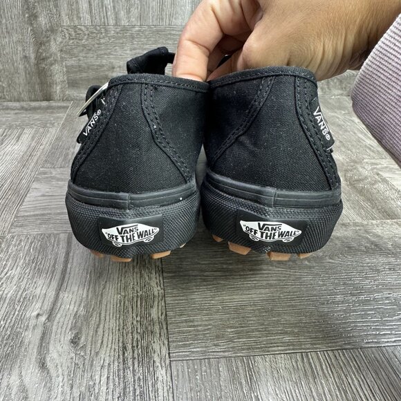 Vans Mary Jane Style 93 Women's size 8.5 Triple Black Shoes - Picture 6 of 8